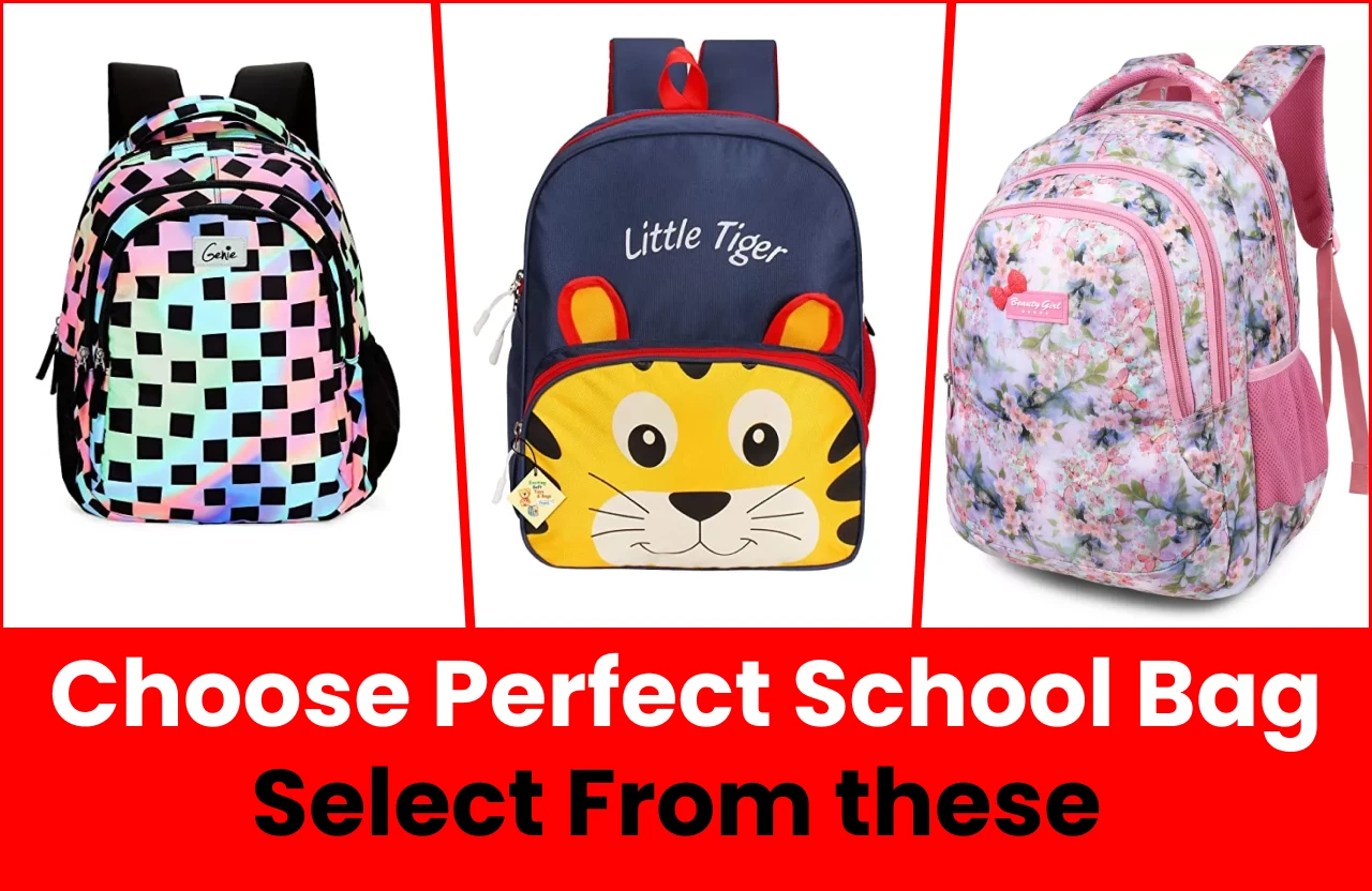 Customized School Bag with Pouch | Bag For Kids | School Bags